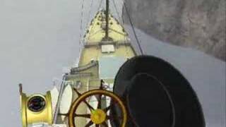 Titanic in Heavy Fog Ship Simulator 2006 [upl. by Ddarb]