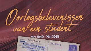 Oorlogsbelevenissen van een student [upl. by Akili]