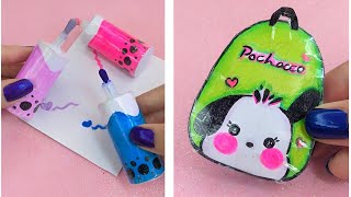 Craft ideas with paper  how to make homemade squishies with paper  fati craft world [upl. by Gerita]