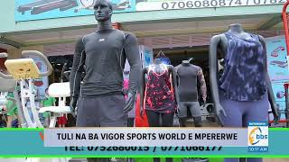 Aba Vigor sports world abatuusa ebyuuma byonna ebikola Gym bazze nekipya Olutindo [upl. by Yauq194]