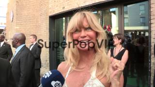 INTERVIEW  Goldie Hawn on being a part of the Novak Djok [upl. by Biebel254]