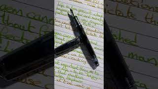 Writing Fri 08 Nov Pilot Custom Heritage 92 and Diamine Appletini shorts [upl. by Aowda]