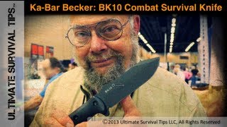 NEW KaBar Becker BK10 Combat  Pilot Survival Knife  Interview with Ethan Becker [upl. by Emmanuel]