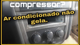 ar condicionado não gela  sugestão  VW  10  8v  possível problema  voyage gol g5 [upl. by Annaerdna883]