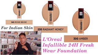 Loreal Foundation for Indian Skin How to Apply It [upl. by Moyers]