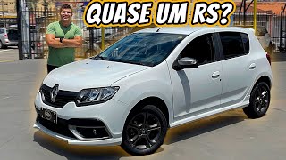 Renault Sandero GT Line 2016 Espaçoso e confortável mas NADA ESPORTIVO [upl. by Eurydice666]