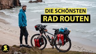 Das sind die 8 SCHÖNSTEN FAHRRAD ROUTEN in Europa amp Asien mit Karten amp Infos [upl. by Bruning]