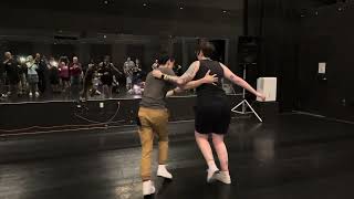 Beantown Lindy Hop Camp 2024 Anthony Chen amp Sarah Spoon Chalk amp Cheese [upl. by Ettenna]