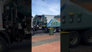 Solo Garbage Truck Automated Blue Bin Collection South Australia [upl. by Glover607]