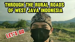 THROUGH THE RURAL ROADS OF WEST JAVA INDONESIA [upl. by Naleag372]