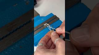 Creating a 4strand twisted wire choker jewelrymaking diyjewelry handmadejewelry [upl. by Nerissa]