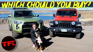 Should You REALLY Buy a New Toyota 4Runner Instead of a Jeep Wrangler [upl. by Vivyan288]