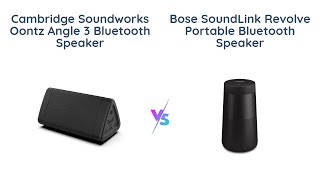 🔊 OontZ Angle 3 Bluetooth Speaker vs Bose SoundLink Revolve  Which is Better 🎵 [upl. by Nuahs]