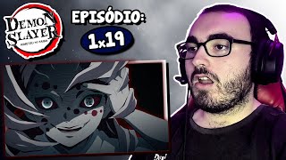 O PRIMEIRO DOS 12 KIZUKI de verdade  React Demon Slayer 1x19 [upl. by Anwahsiek]