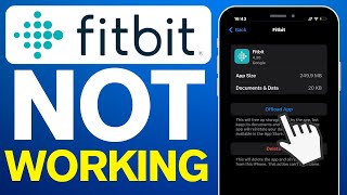 How To Fix Fitbit App Not Working 2024 [upl. by Kulseth]