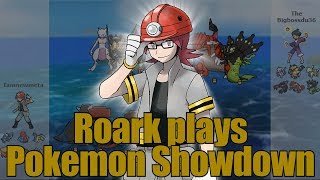 Playing as GYM LEADER ROARK  Pokemon Showdown AllStars Gen 4 [upl. by Atkinson]