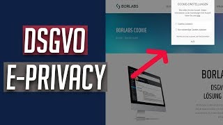 DSGVO amp ePrivacy Cookie OptIn Lösung für WordPress  Borlabs Cookie [upl. by Esdras]