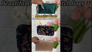 Meesho Affordable Designer Clutch Bags  Meesho Bags Mini Haul meeshofinds short meeshohaul [upl. by Baun]