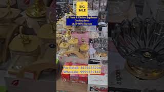 All Home amp Kitchen Appliances Crockery Items at up to 80 discount  cheapest wholesale market [upl. by Nylia]