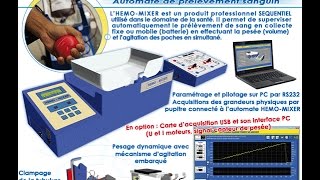 HEMOMIXER  Automate de prélèvement sanguin SSI STI2D CPGE [upl. by Inahteb618]