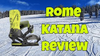 The 2024 Rome Katana Snowboard Binding Review [upl. by Conlon]