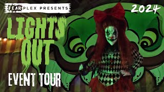 Fearplex Lights Out  Full Event 2024  Pomona Haunted Attraction [upl. by Schiffman]