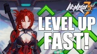 Honkai Impact 3  How To Level Up FAST [upl. by Hamimej]