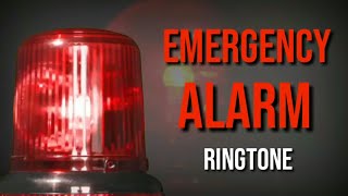 EMERGENCY ALARM RINGTONE SOUND  UNIKBGMS [upl. by Annoled]