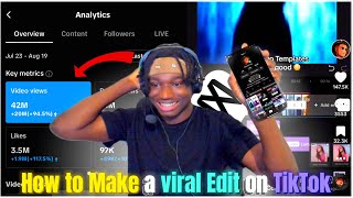 How To Make A Viral Edit on TikTok  CapCut Edition 🏆 [upl. by Lrad]