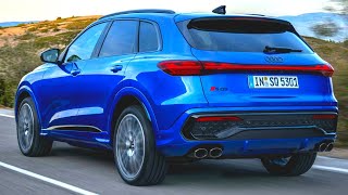 New 2025 Audi SQ5 SUV Reveal Ultra Blue Metallic  Exhaust Sound and Exterior Design [upl. by Marquet]