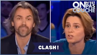 Clash  Caroline Fourest face à Aymeric Caron  On nest pas couché 2 mai 2015 onpc [upl. by Otreblasiul547]