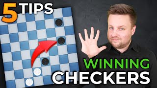 How To Master Checkers Use These 5 Winning Tips [upl. by Tommie]