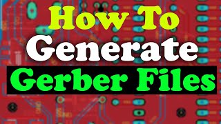 Create Gerber Files using PCBWay Online Brd to Gerber Converter PCBWay brd to Gerber Eagle [upl. by Nahsab481]