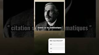 Meilleurs citations mathématique tiktok [upl. by Kleinstein805]