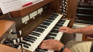 Rejoice Rejoice Veni Emmanuel organ work by Phil Lehenbauer [upl. by Obadias]