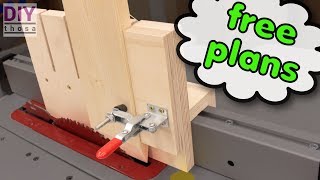 Bevel Cutting Jig for the Table Saw [upl. by Torres]