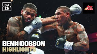 Conor Benn vs Peter Dobson  Fight Highlights [upl. by Letsyrk59]