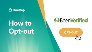 ONEREP REVIEW HOW TO OPT OUT OF BEENVERIFIED VIDEO GUIDE [upl. by Nyvrem]