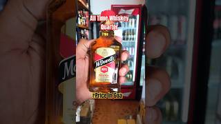 McDowells Whisky Quarter Price In Goa mcdowells cheapwhiskey bestwhiskey goaalcohol [upl. by Adianez]