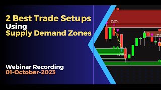 Best 2 Trade Setups using Supply Demand Zones [upl. by Athalia]