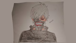 How to Draw Kaneki  Tokyo Ghoul [upl. by Nilek445]