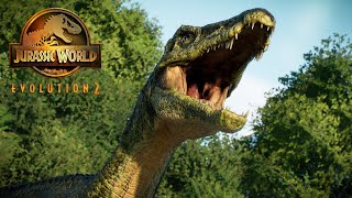 Cretaceous Europe  Life in the Cretaceous  Jurassic World Evolution 2 🦖 4K 🦖 [upl. by Rafaelia]