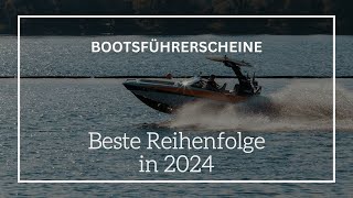 Sportbootführerschein  die Beste Reihenfolge 2024 Prüfungen für Bootsführerscheine ersparen [upl. by Ociredef289]