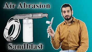 Air Abrasion Sandblast  فوائد و استخدامات الجهاز [upl. by Aro]