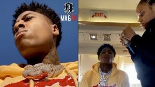 NBA Youngboy amp Yaya Fly Private Jet To Houston 🛩 [upl. by Jammal]