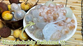 Tapioca Pudding Recipe Large Pearls with Coconut Milk [upl. by Kidder739]