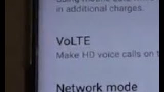 Samsung Galaxy S8 How to Enable  Disable VoLTE HD Voice Call [upl. by Suravart630]