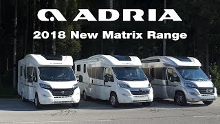 2018 Adria Matrix Range Product video [upl. by Allain]