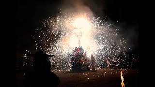 Diables Barceloneta  XXXIV Edició de la Nit del Foc 23062018 [upl. by Nosnev947]