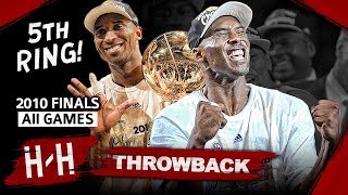 Kobe Bryant 5th Championship Full Series Highlights vs Celtics 2010 NBA Finals  Finals MVP HD [upl. by Warfourd]